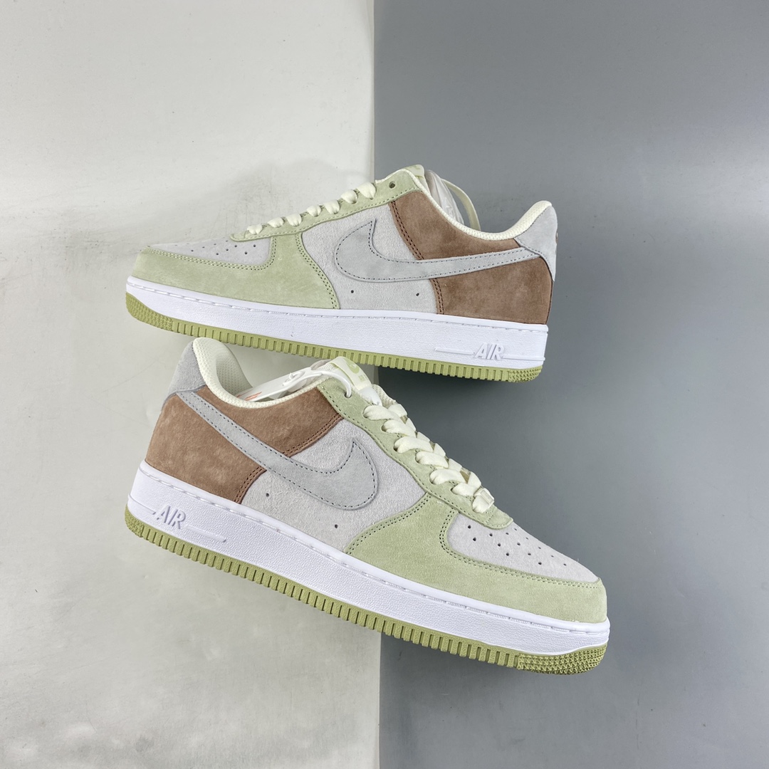 P240 NIKE Air Force 1’07 Low 浅绿灰休闲板鞋 DL5819-618