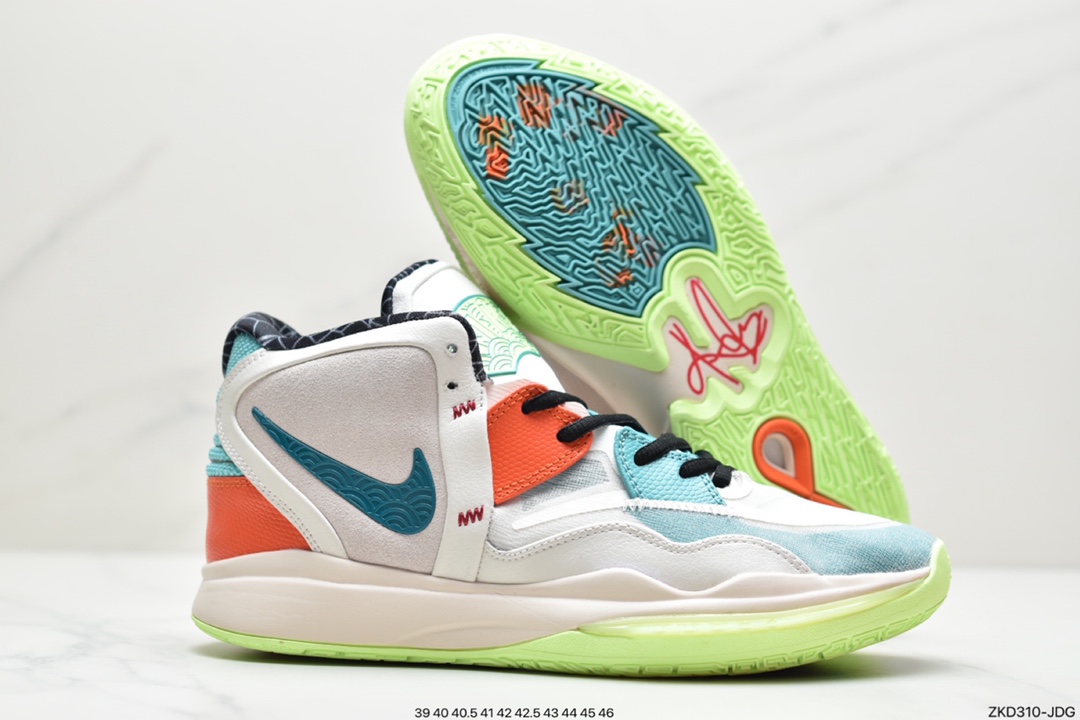 270 耐克Nike Kyrie 8 Infnity EP 耐克 欧文8 黑色和白色 DC9134