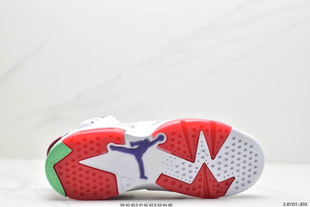 240 乔丹/Air Jordan【纯原】aj6 AJ6 6代Air Jordan 6 “Hare”一款兔八哥 Air Jordan 6 实物迎来曝光CT8529-062