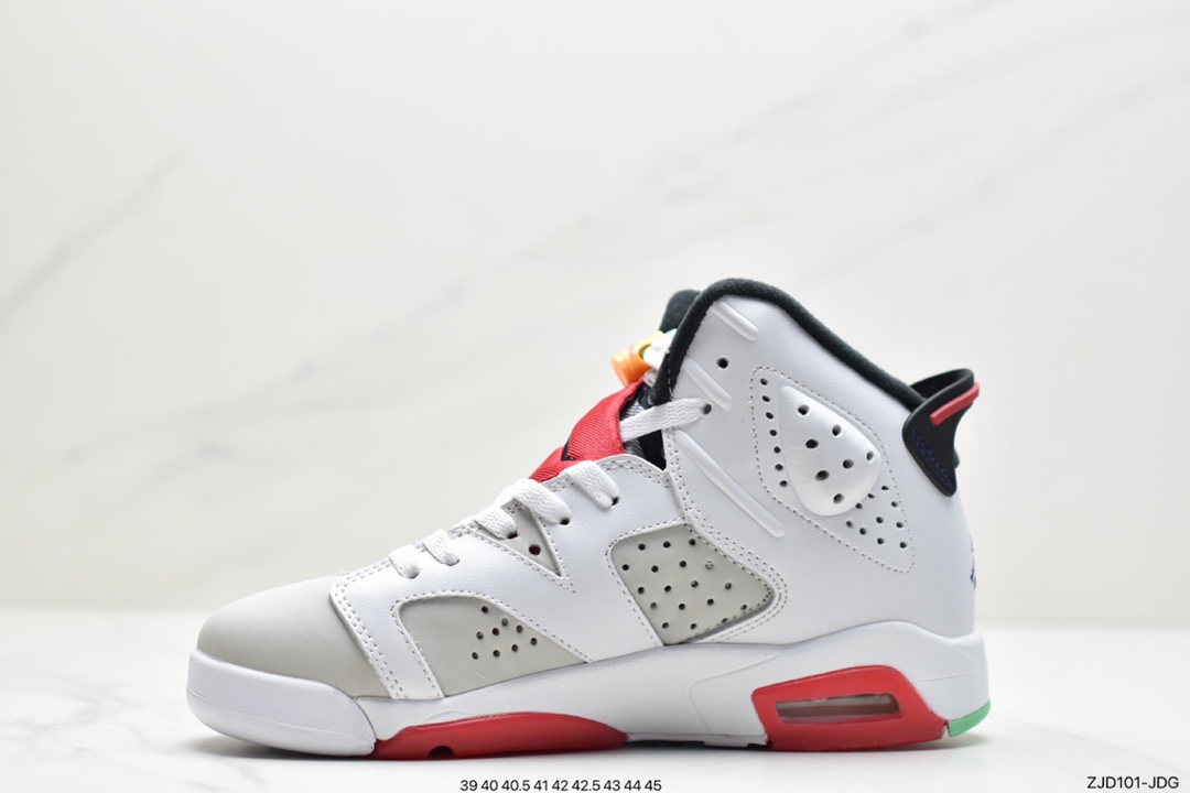 240 乔丹/Air Jordan【纯原】aj6 AJ6 6代Air Jordan 6 “Hare”一款兔八哥 Air Jordan 6 实物迎来曝光CT8529-062