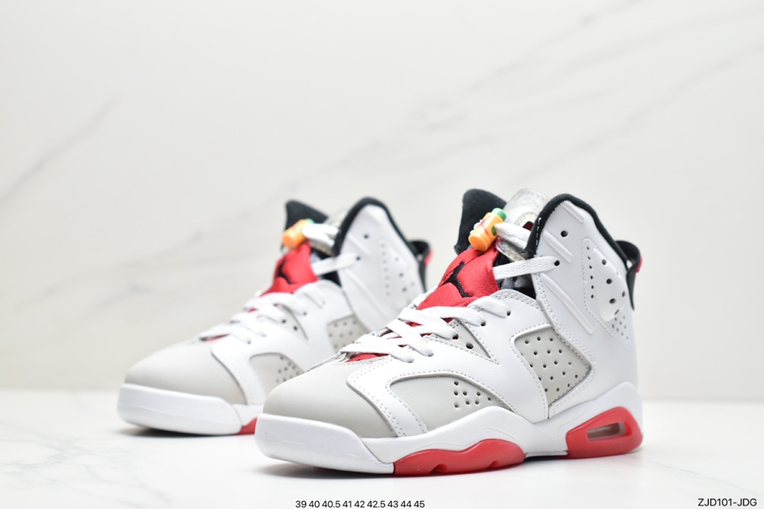 240 乔丹/Air Jordan【纯原】aj6 AJ6 6代Air Jordan 6 “Hare”一款兔八哥 Air Jordan 6 实物迎来曝光CT8529-062