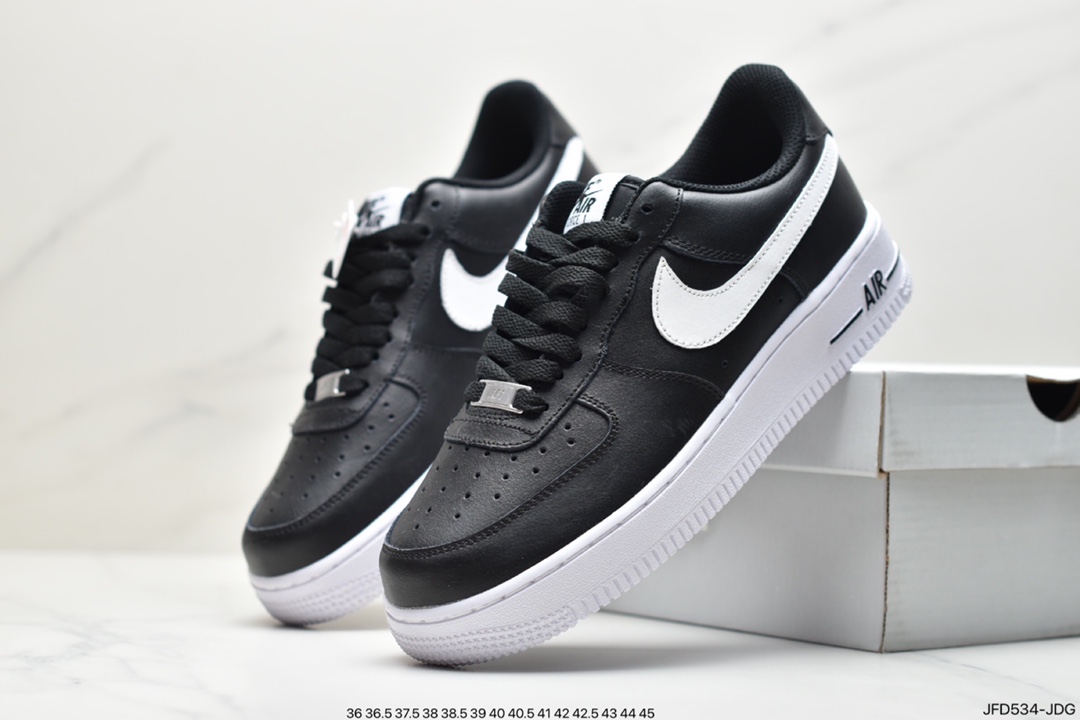 AIR FORCE 1 MID 3M White and Black Hook Overseas Official Sale Color CJ0952