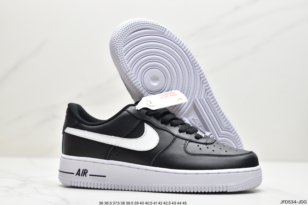 AIR FORCE 1 MID 3M White and Black Hook Overseas Official Sale Color CJ0952