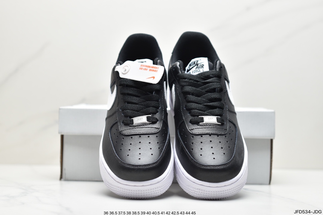 AIR FORCE 1 MID 3M White and Black Hook Overseas Official Sale Color CJ0952