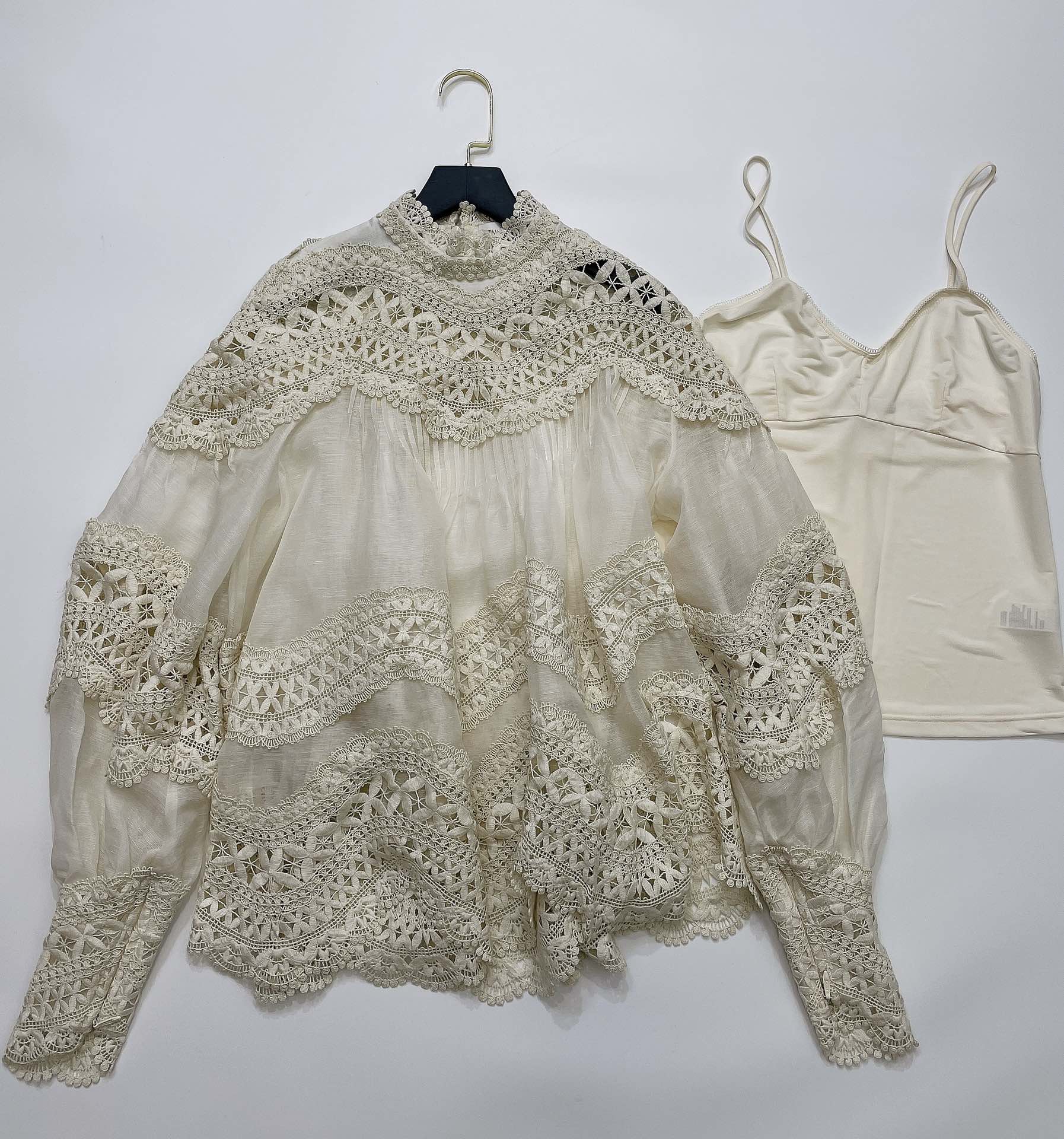 Zimmermann Water-Soluble Lace Top