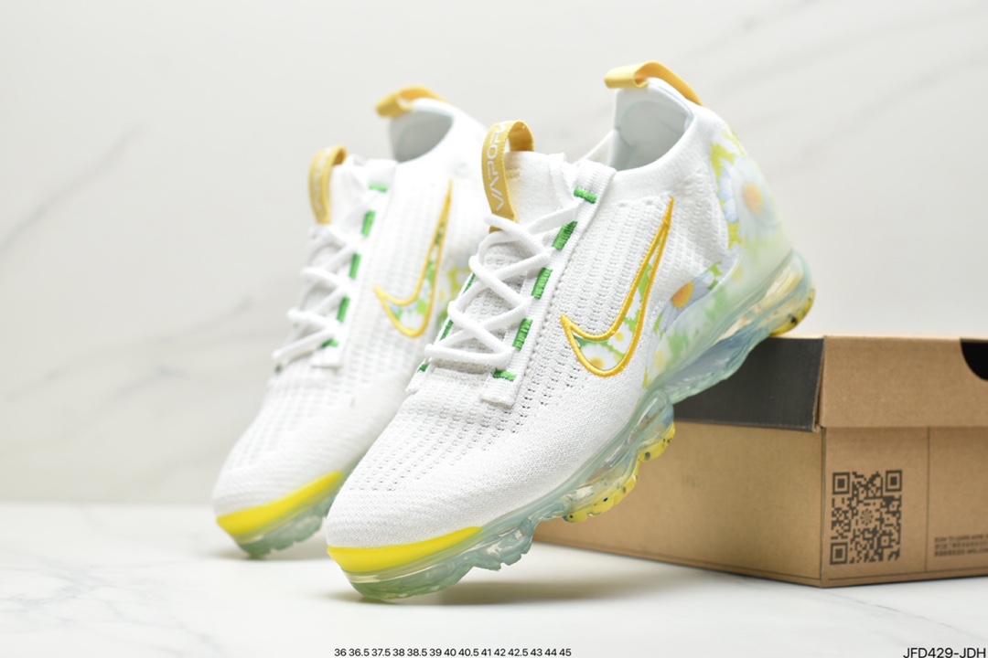 170 耐克Nike Air Vapormax 2021 Flyknit FK”Volt Grey Green Mulit-Color”VM2021 慢跑鞋DC4112-002
