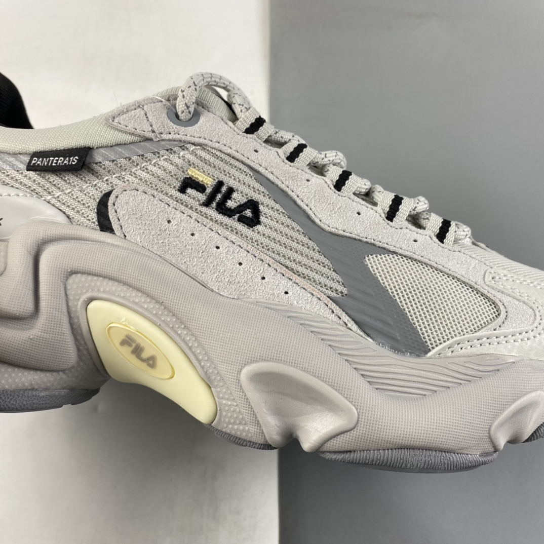 Fila FUSION RJV series net red dad wind heightened retro neutral casual shoes F12W141107FAA