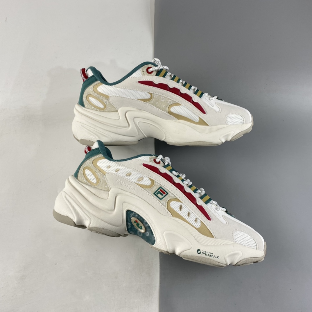 Fila FUSION RJV series net red dad wind increased retro neutral casual shoes F12W141107FSL