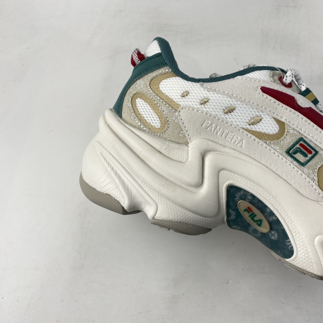 Fila FUSION RJV series net red dad wind increased retro neutral casual shoes F12W141107FSL