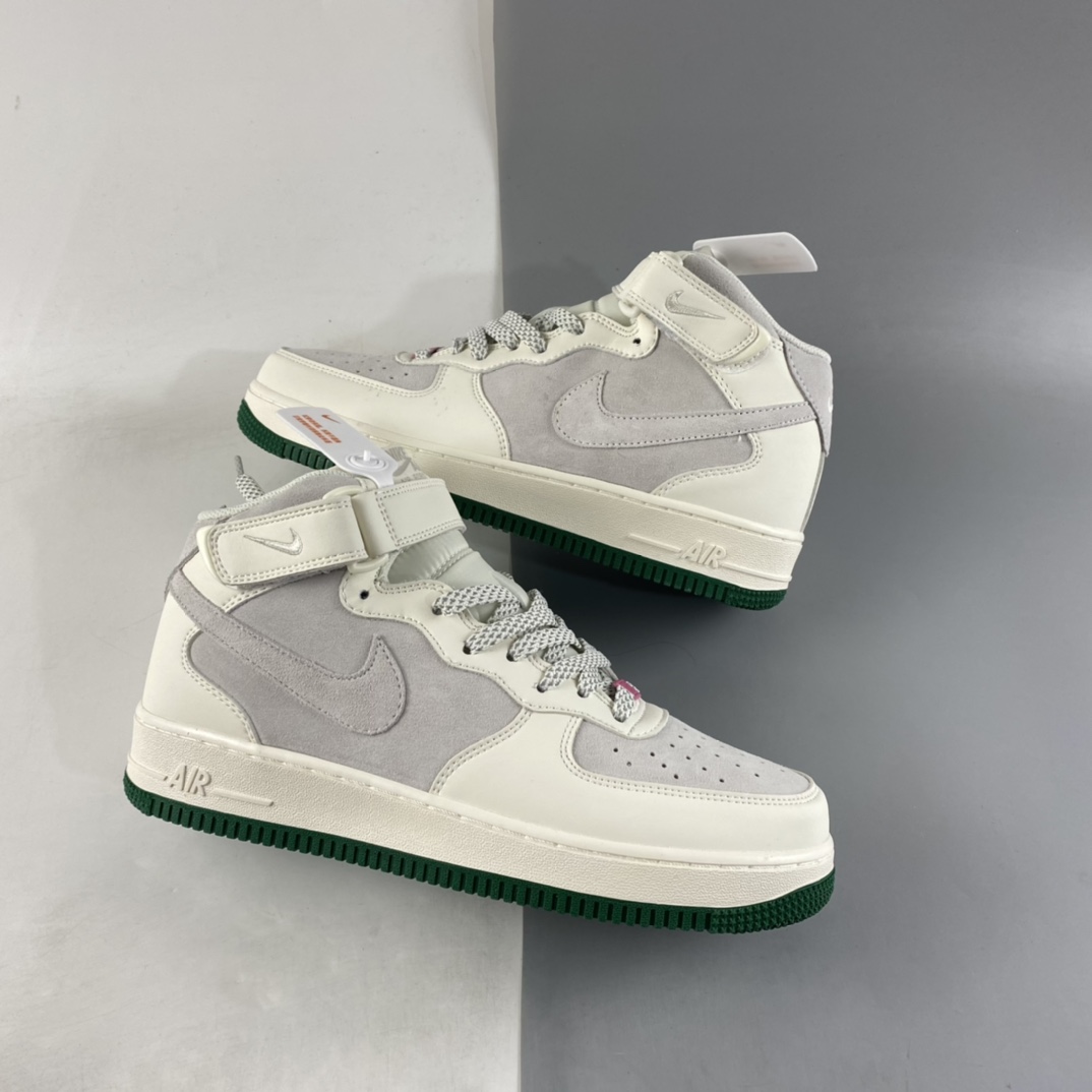 P260 NIKE Air Force 1’07 Mid 寿桃 满天星配色 空军一号中帮休闲板鞋 GY3368-308
