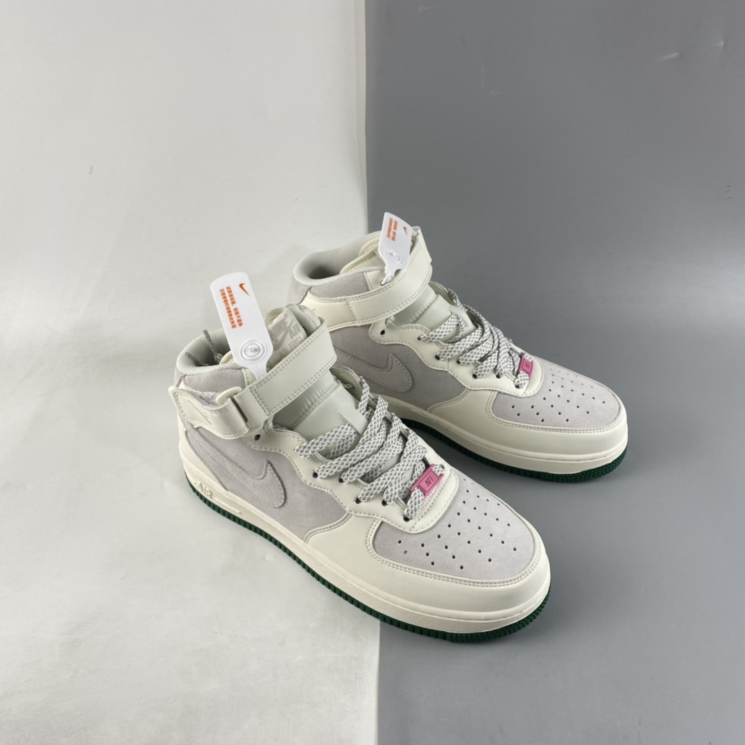 P260 NIKE Air Force 1’07 Mid 寿桃 满天星配色 空军一号中帮休闲板鞋 GY3368-308