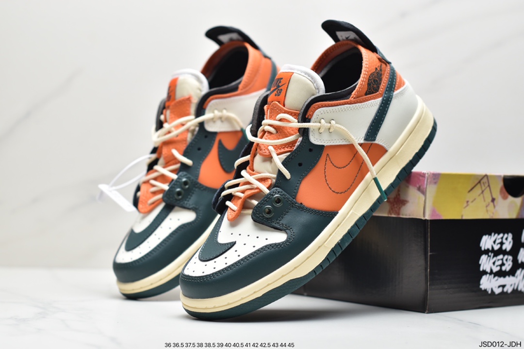200 巴黎走秀款耐克 Dunk SB low联手EJDER CZ8149-700 BQ6817-800