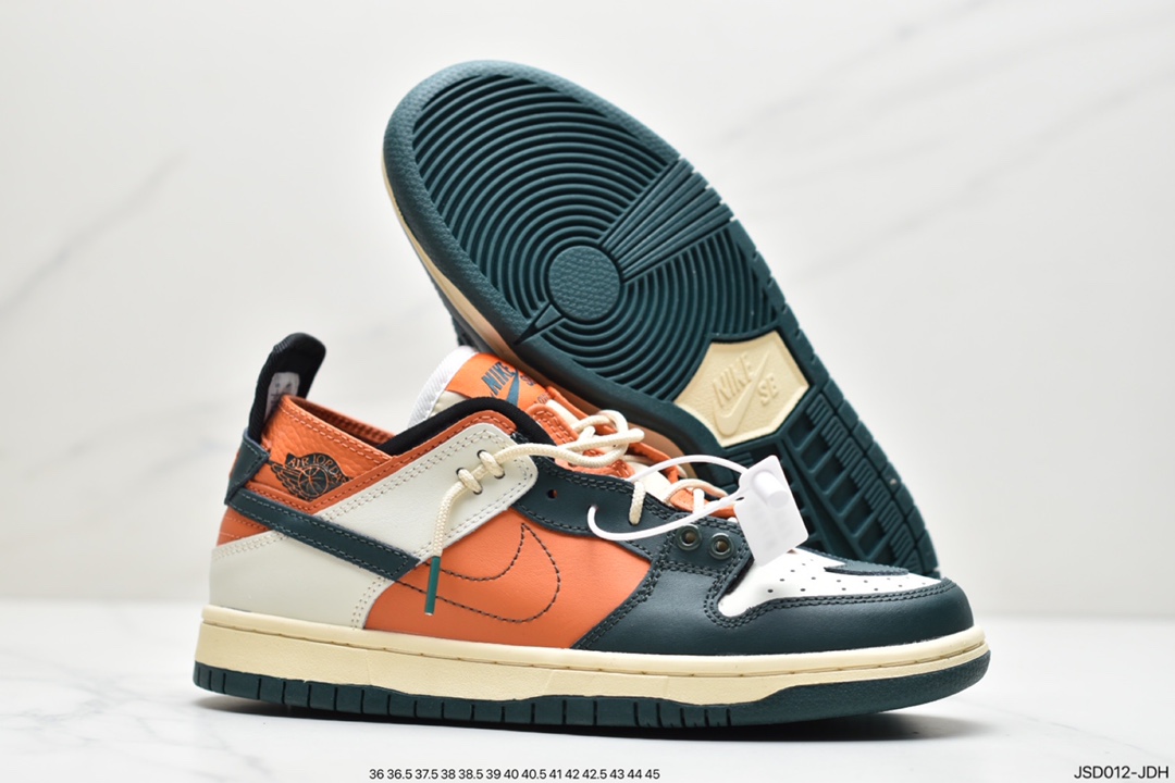 200 巴黎走秀款耐克 Dunk SB low联手EJDER CZ8149-700 BQ6817-800
