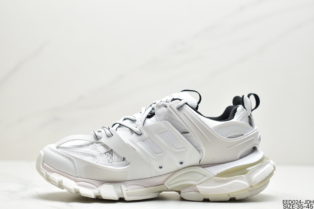 High luxury brand-BALENCIAGA Track Trainers 3.0 generation retro wild running grandma trend all-match jogging shoes 542436 W1GB1 9059