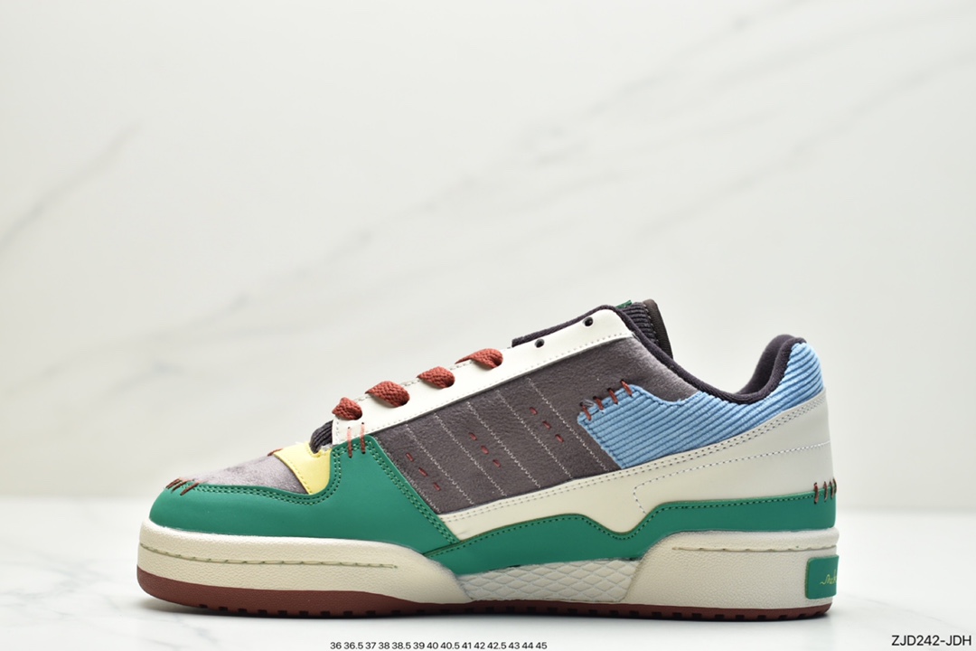 Melting Sadness x Adidas Clover Originals Forum 84 Low ”Karoro” Roman Collection Velcro GW8724