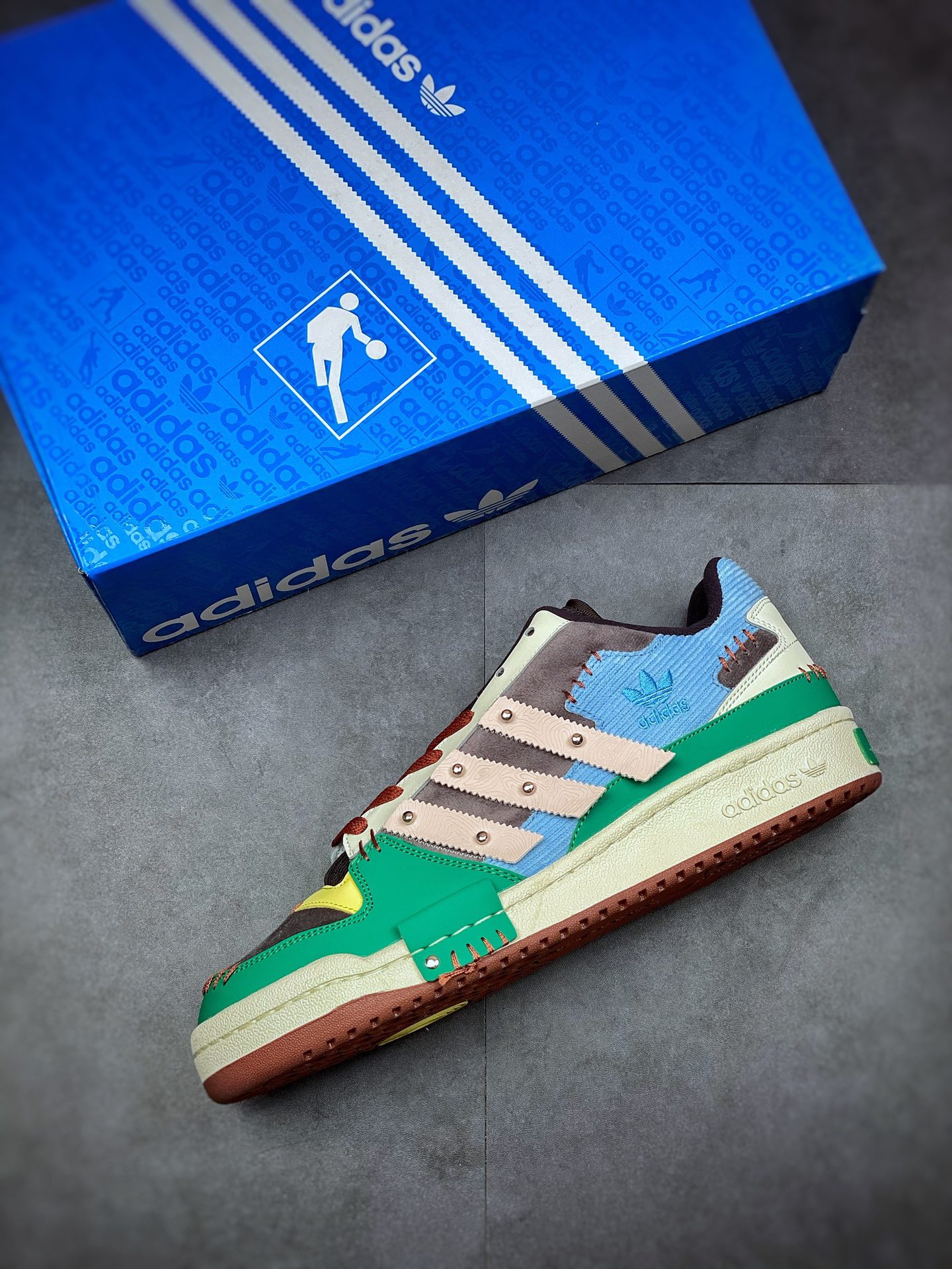 Melting Sadness x Adidas Clover Originals Forum Exhibit Low