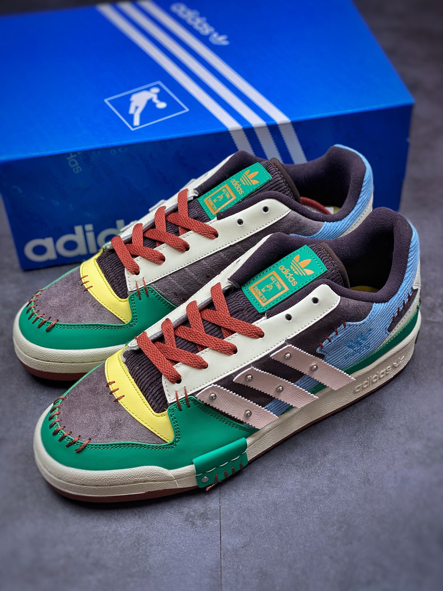 Melting Sadness x Adidas Clover Originals Forum Exhibit Low