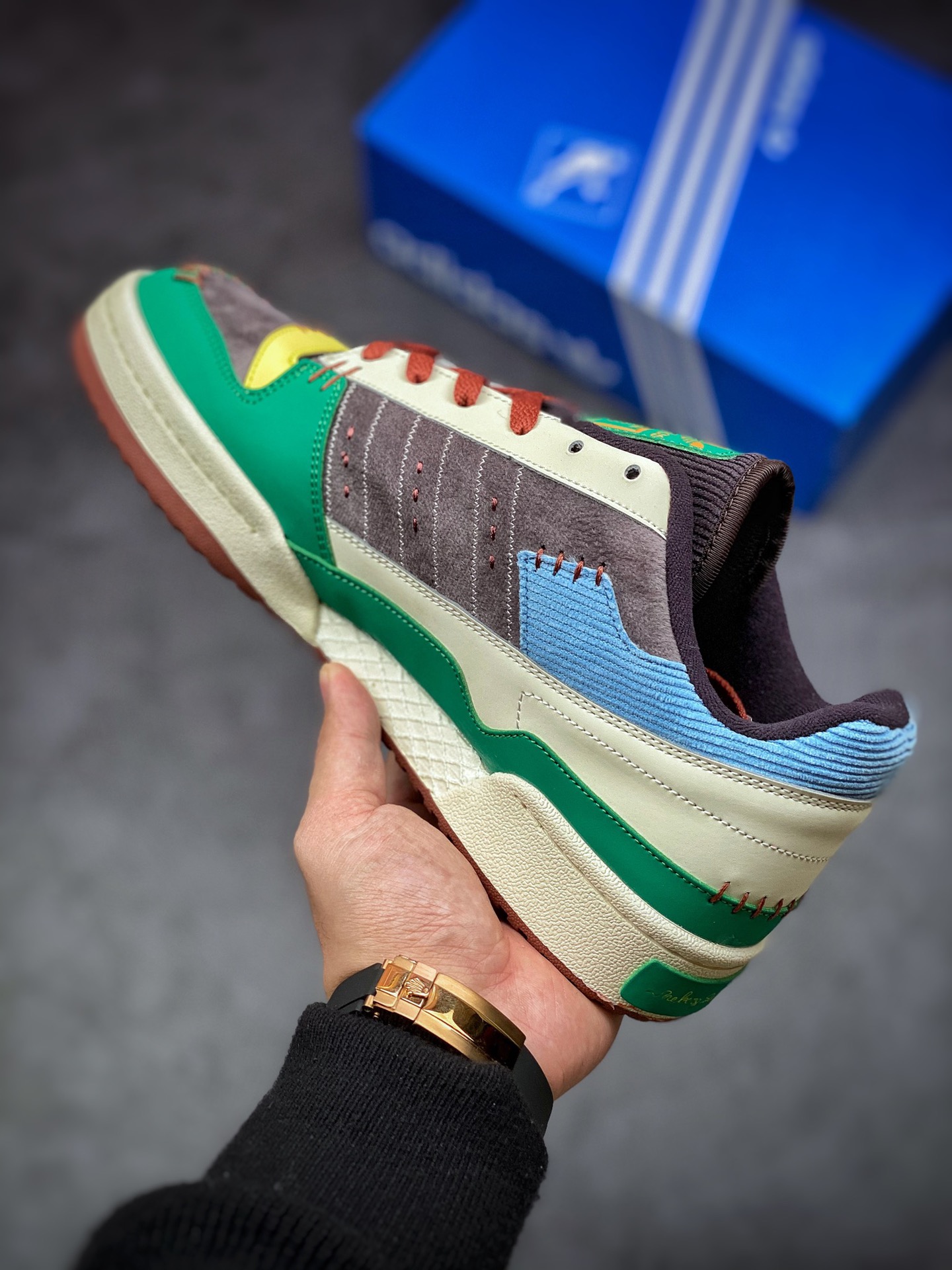 Melting Sadness x Adidas Clover Originals Forum Exhibit Low