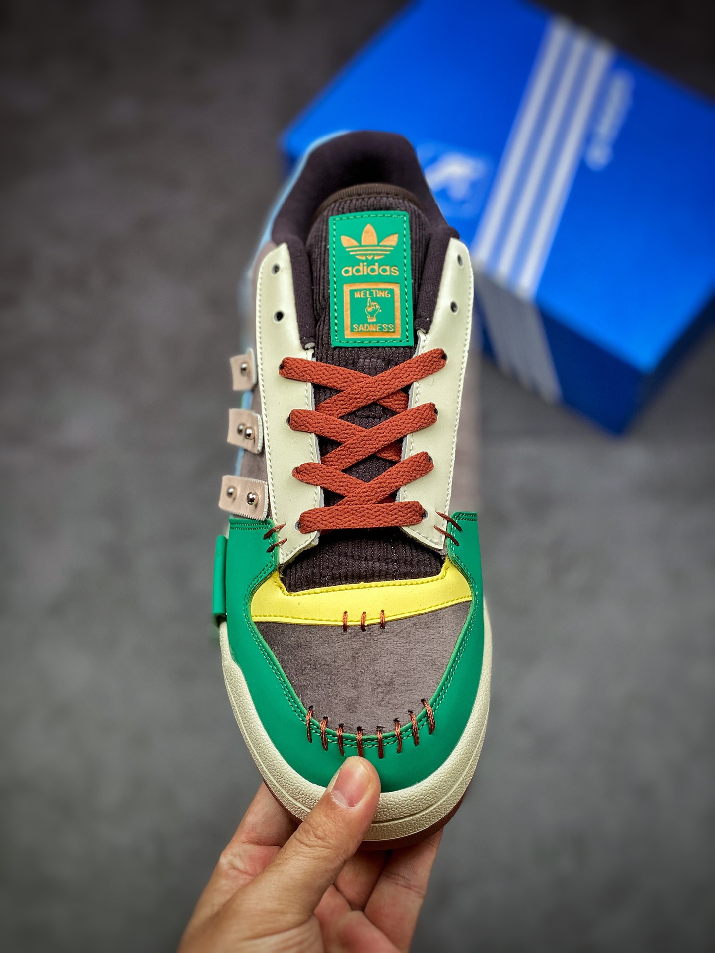 Melting Sadness x Adidas Clover Originals Forum Exhibit Low