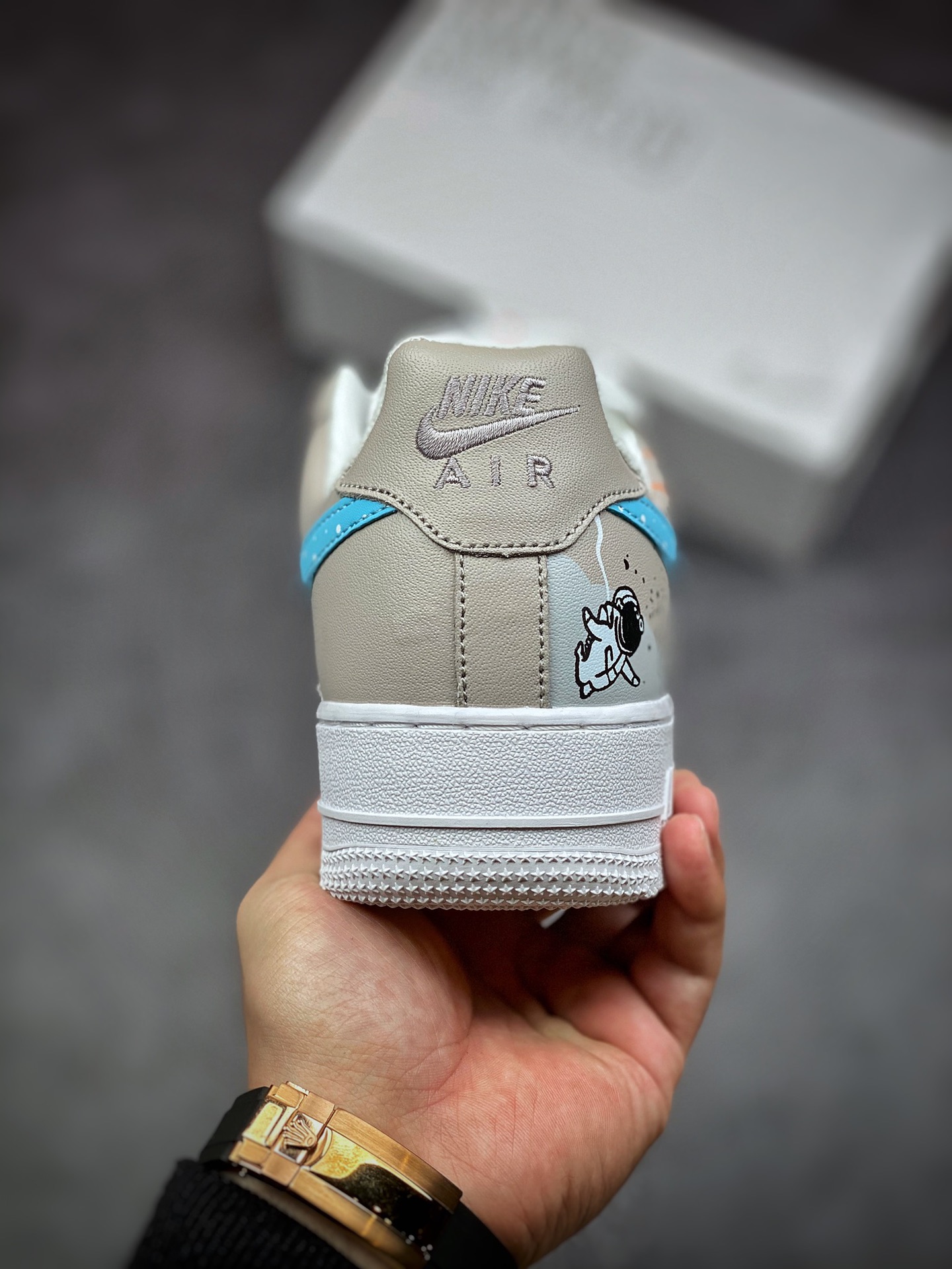 220 Nike Air Force 1 Low 07 深灰月球 宇航员 DD8959-111