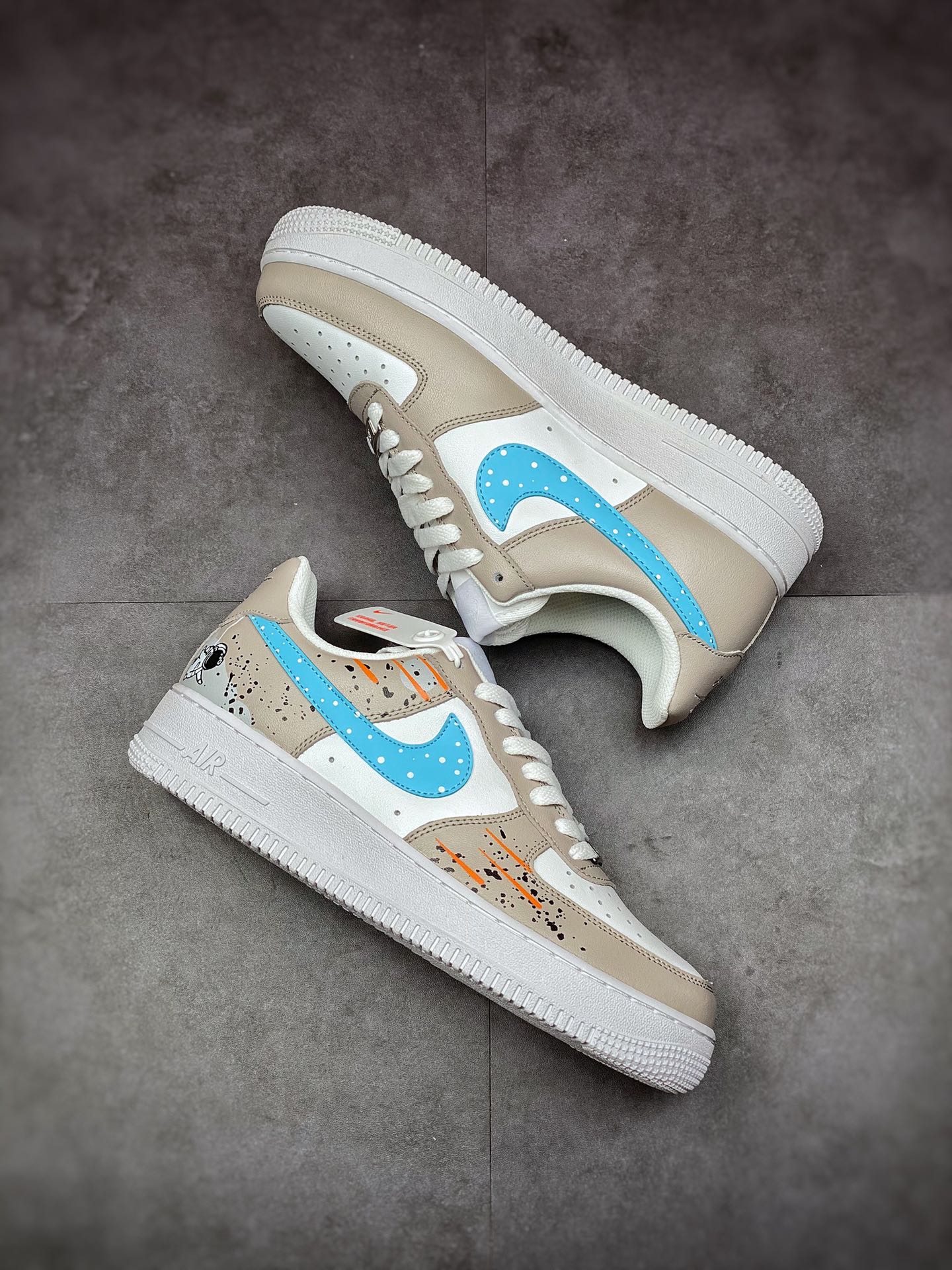 220 Nike Air Force 1 Low 07 深灰月球 宇航员 DD8959-111