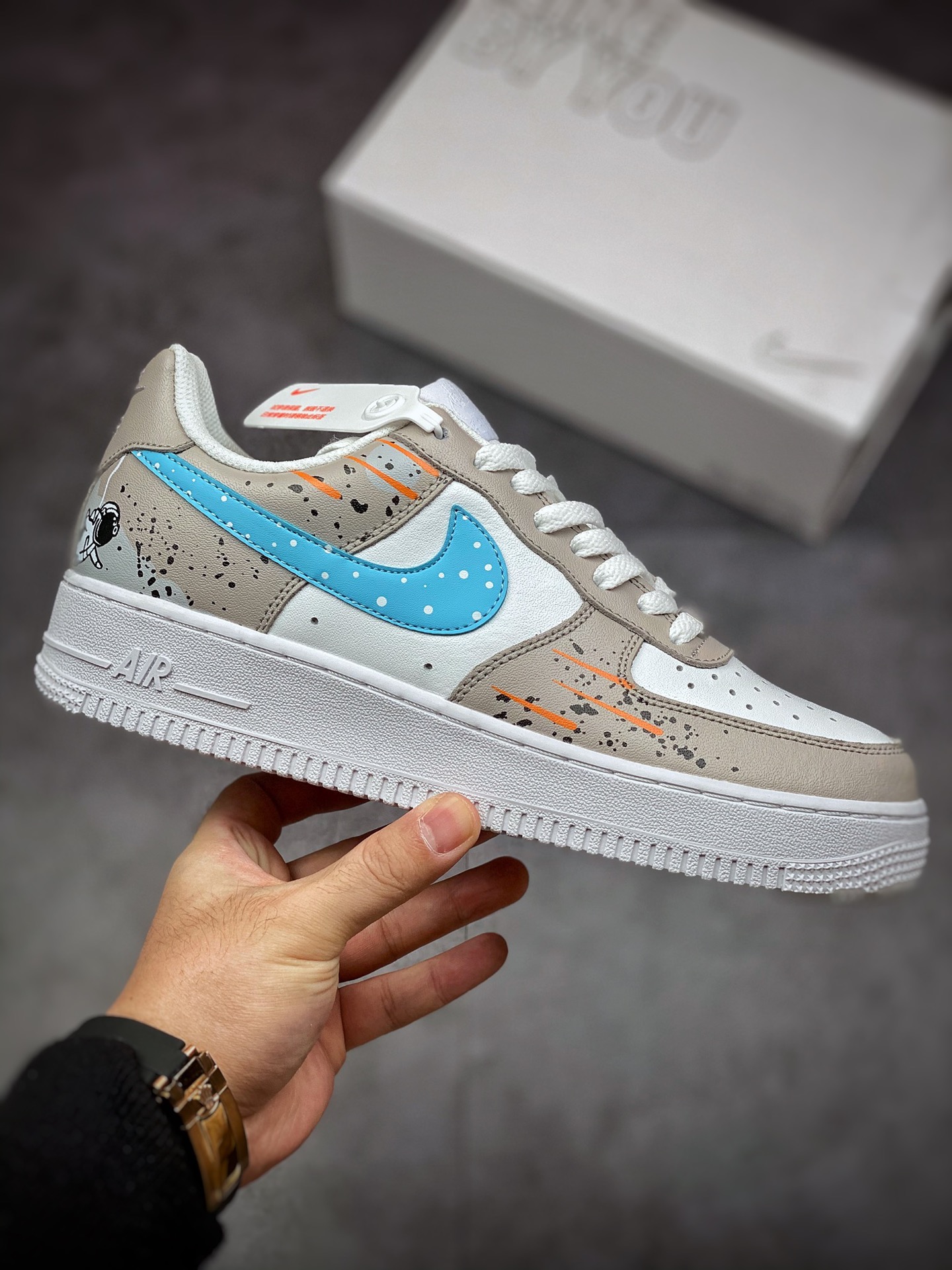 220 Nike Air Force 1 Low 07 深灰月球 宇航员 DD8959-111