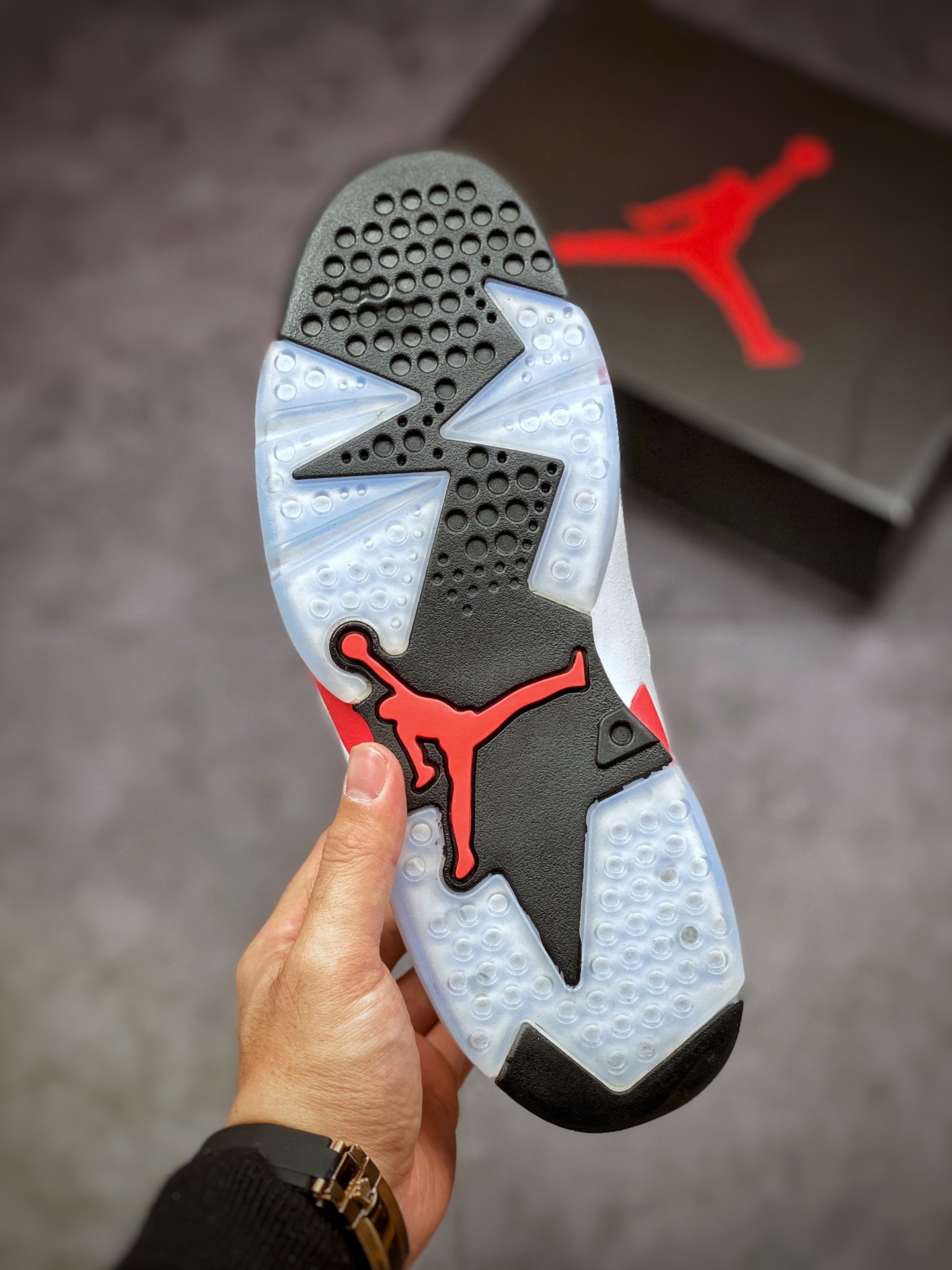 280 Air Jordan 6 Retro Infrared White 红白 樱木 384664-123