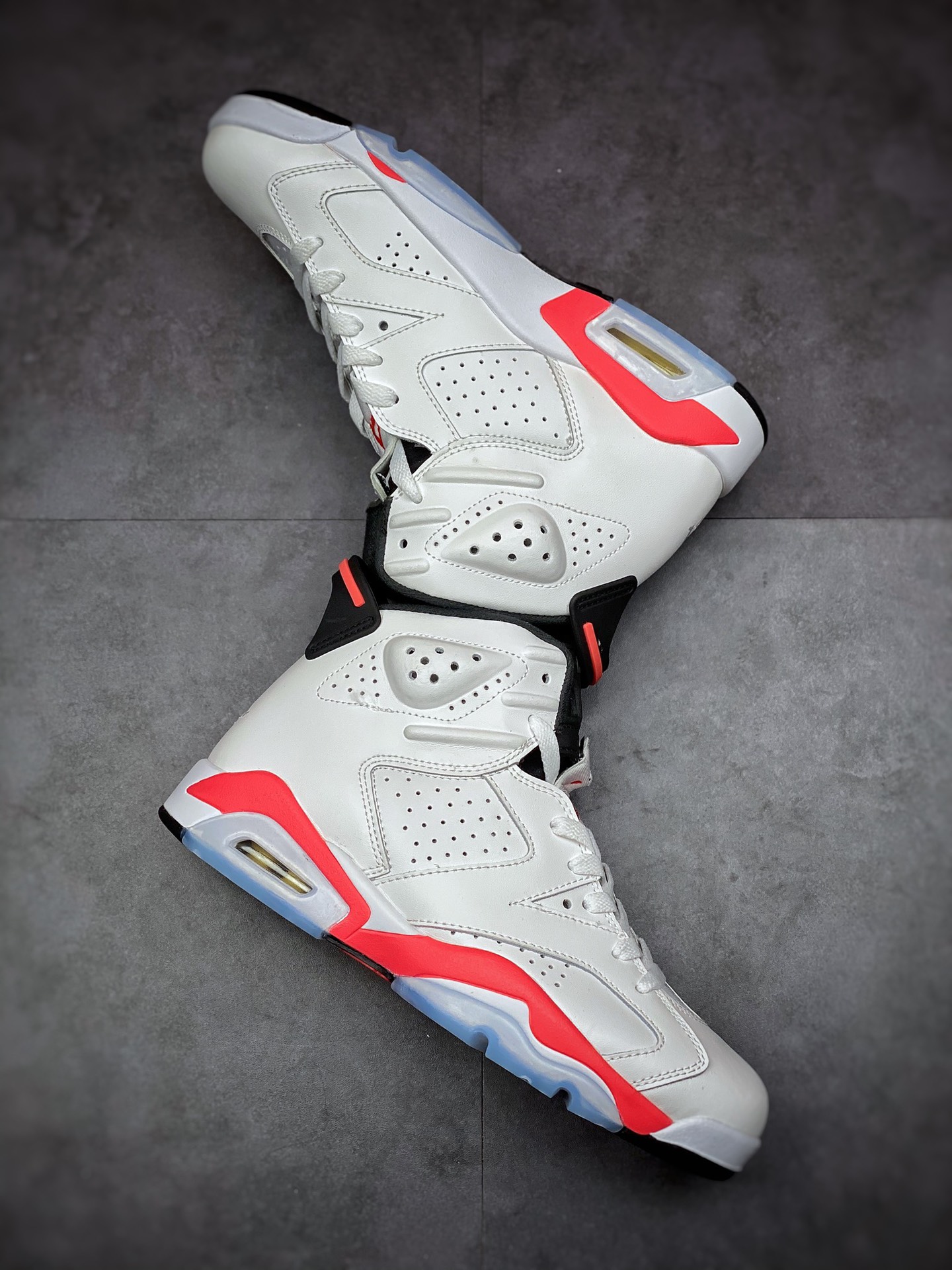 280 Air Jordan 6 Retro Infrared White 红白 樱木 384664-123