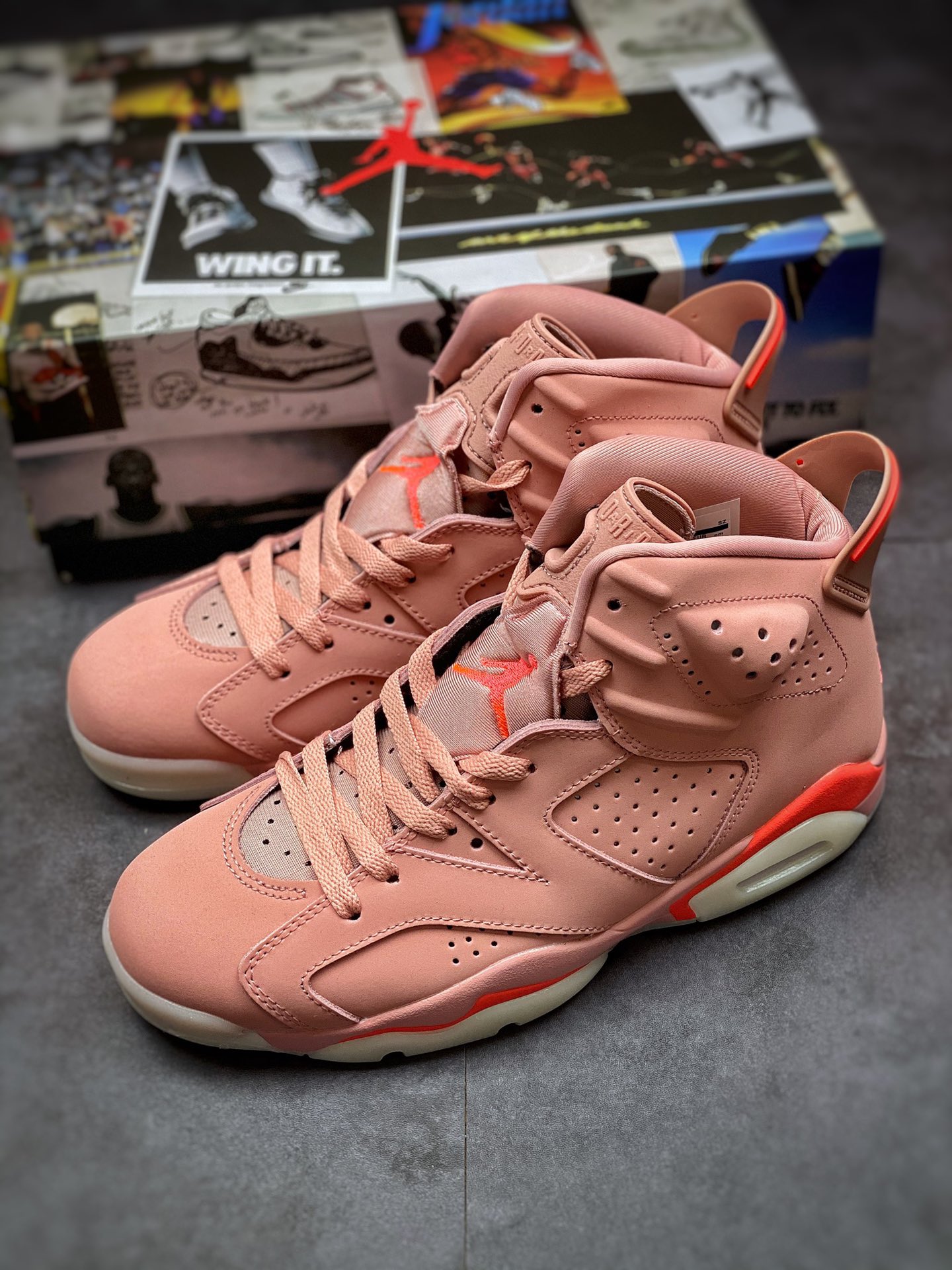 280 Air Jordan 6 Retro NRG Aleali May 复古简约 CI0550-600