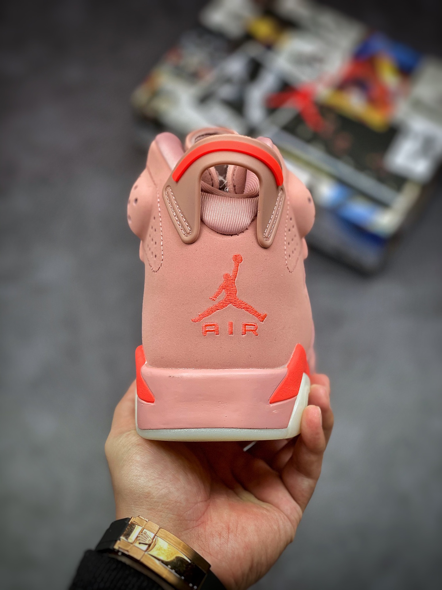 280 Air Jordan 6 Retro NRG Aleali May 复古简约 CI0550-600