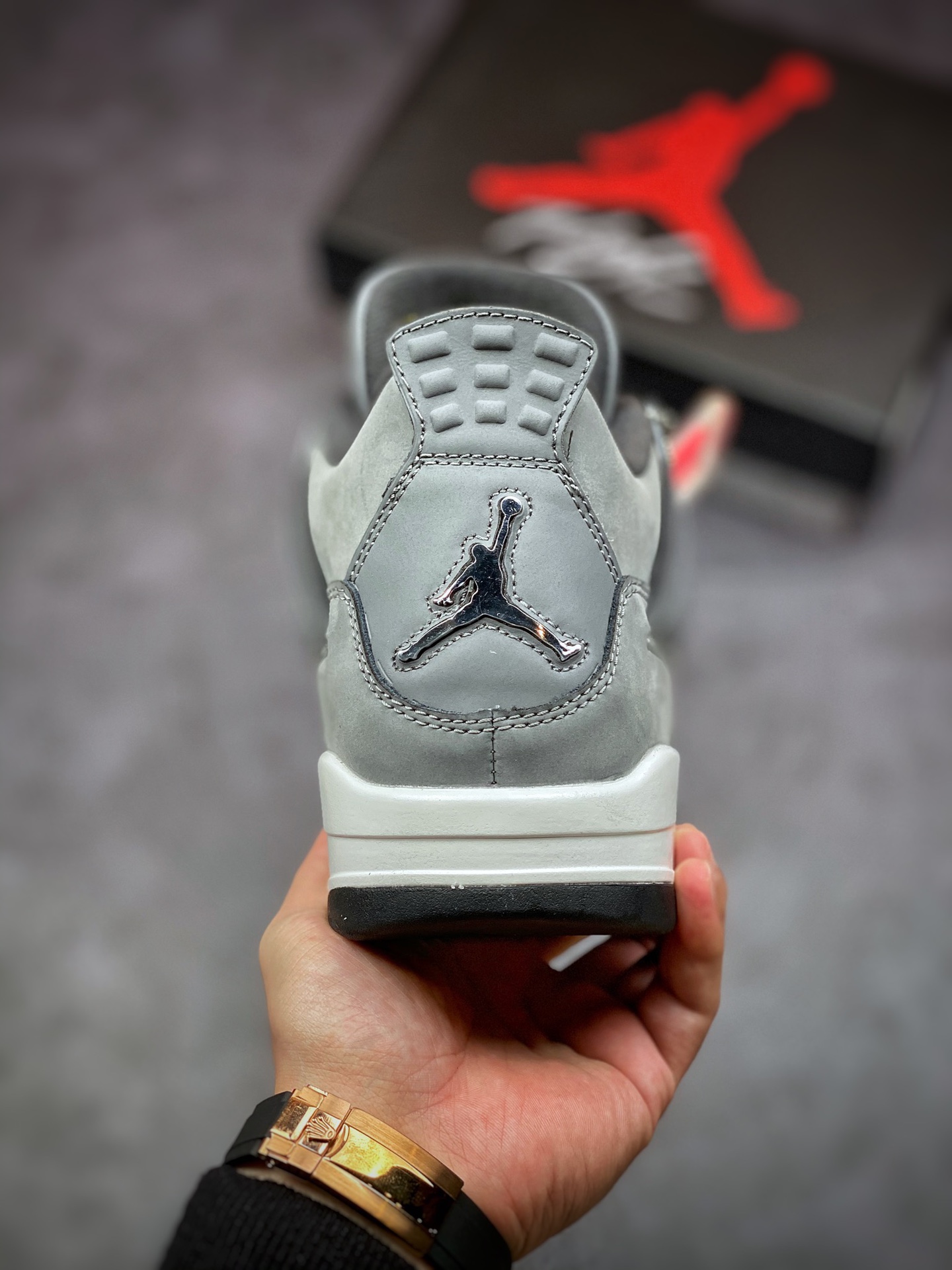 300 原厂原材料版本 AJ4 Air Jordan 4 Retro ”Cool Grey” AJ4酷灰308497-007-莆田鞋,莆田鞋货源,高仿鞋,高仿鞋货源,安福档口,莆田高仿鞋,莆田鞋批发,高仿鞋批发,莆田高仿运动鞋,高仿运动鞋,莆田运动鞋 300 原厂原材料版本 AJ4 Air Jordan 4 Retro ”Cool Grey” AJ4酷灰308497-007