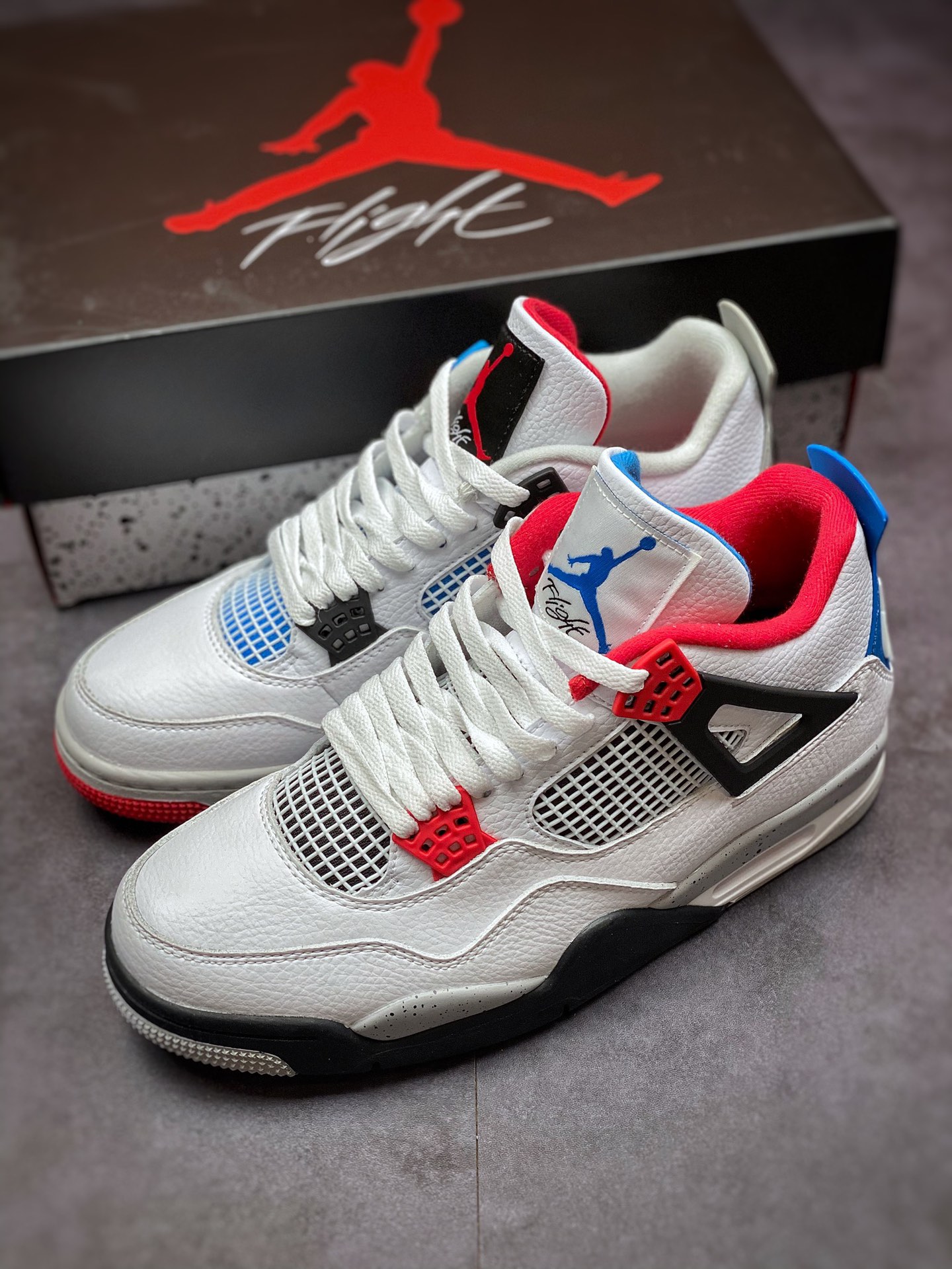 300 Air Jordan 4 “What the”鸳鸯 这双全新配色将多款 Air Jordan 4 的经典配色融合CI1184-146-莆田鞋,莆田鞋货源,高仿鞋,高仿鞋货源,安福档口,莆田高仿鞋,莆田鞋批发,高仿鞋批发,莆田高仿运动鞋,高仿运动鞋,莆田运动鞋 300 Air Jordan 4 “What the”鸳鸯 这双全新配色将多款 Air Jordan 4 的经典配色融合CI1184-146