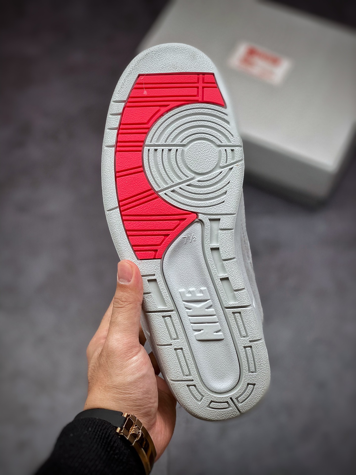 480 纯原Union x Air Jordan 2 “Grey Fog” 联名灰雾蓝 DN3802-001