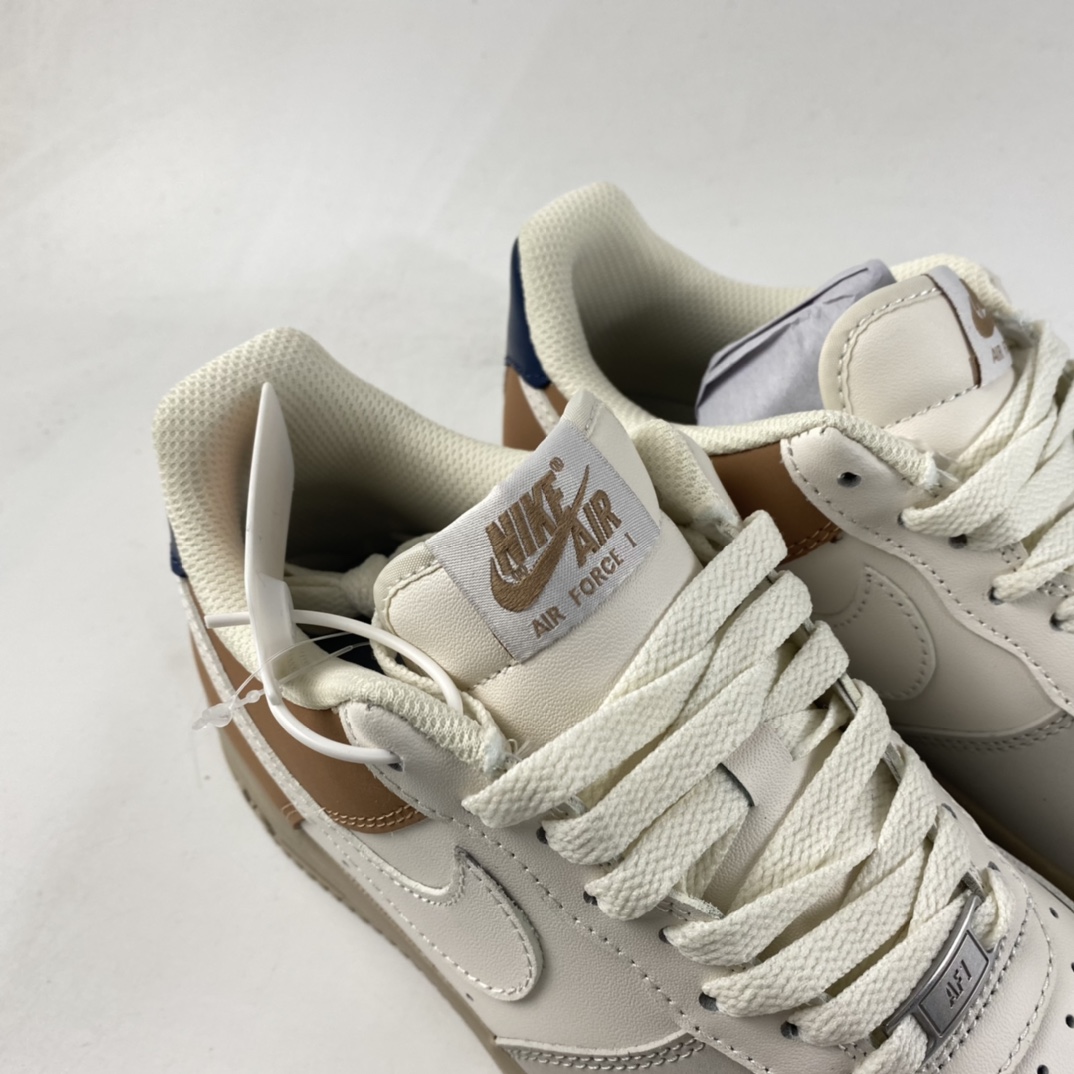 P240 NIKE Air Force 1’07 Low 米白棕色 空军一号低帮休闲板鞋 BS8871-107