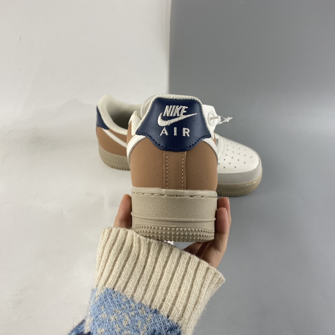 P240 NIKE Air Force 1’07 Low 米白棕色 空军一号低帮休闲板鞋 BS8871-107
