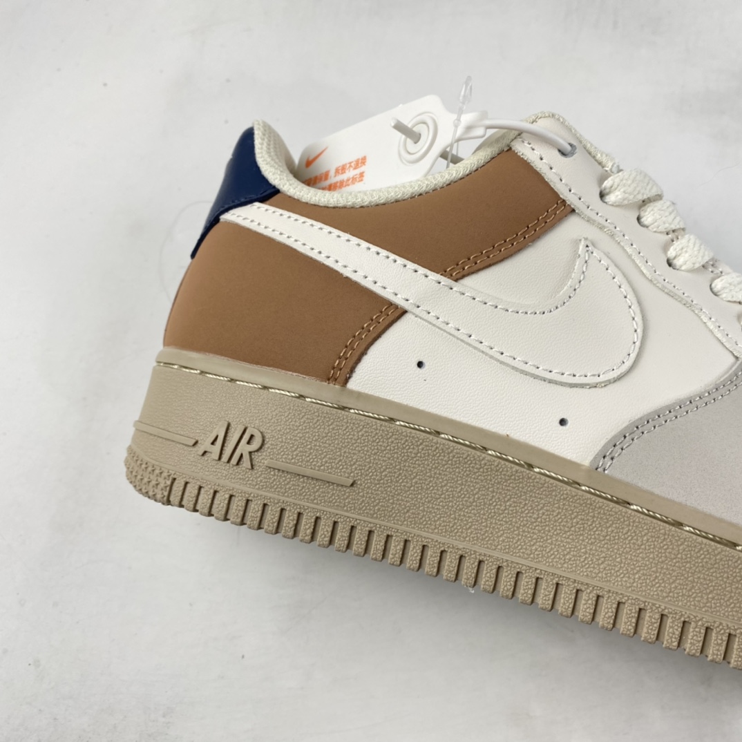 P240 NIKE Air Force 1’07 Low 米白棕色 空军一号低帮休闲板鞋 BS8871-107