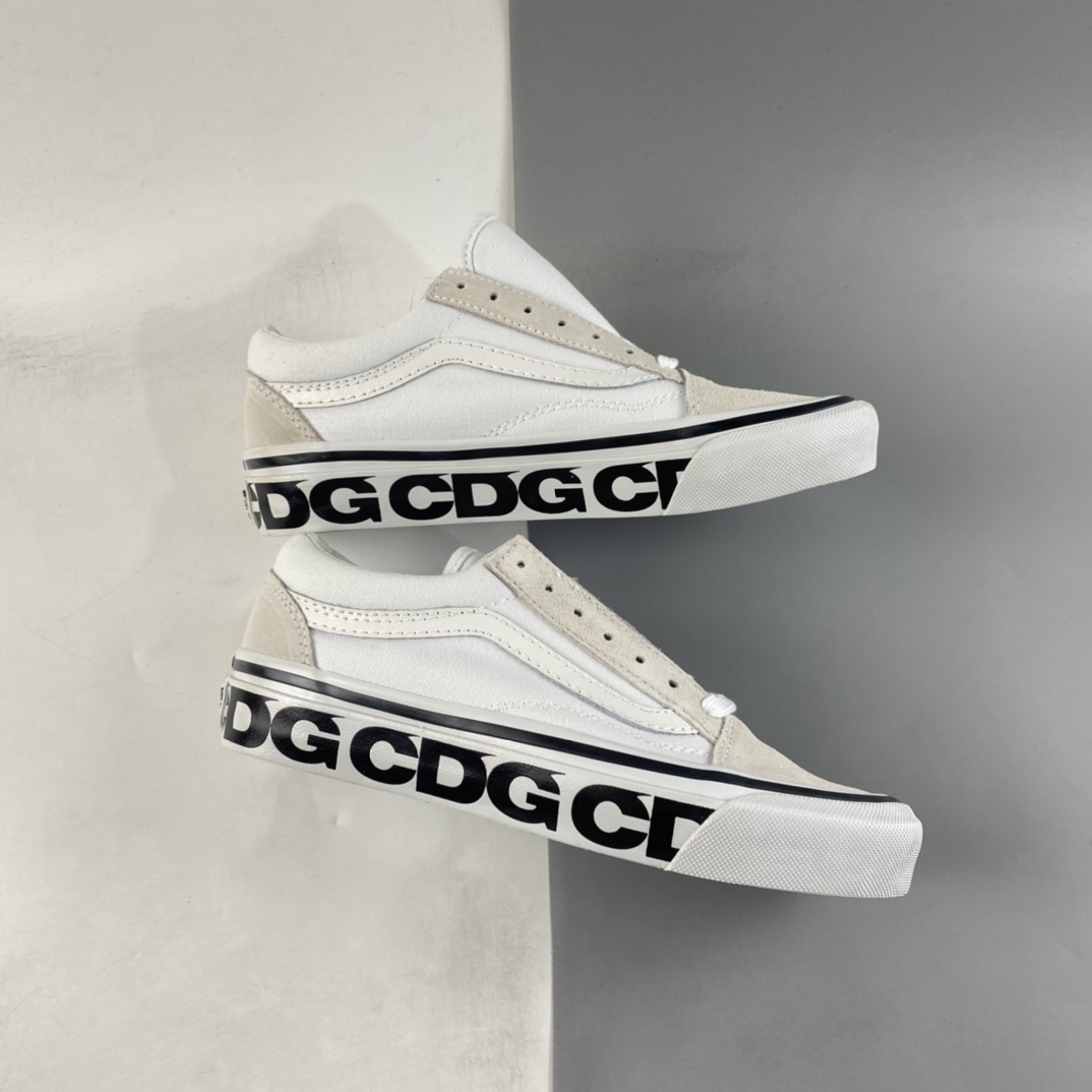 CDG x Vans Og Old Skool Lx new joint low-top casual shoes VN0A4P3X60D