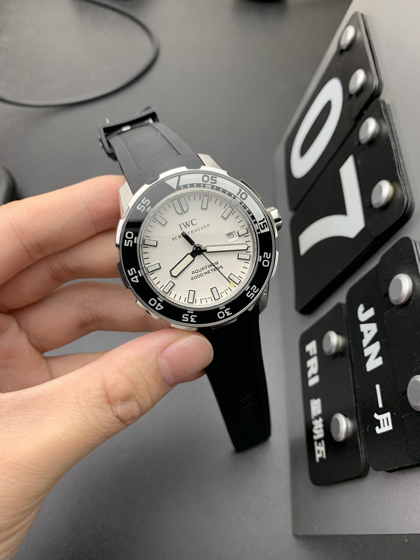 IWC IWS 四分之一白