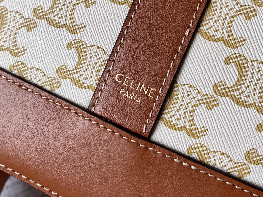 CELINE赛琳中古款老花水桶包191442