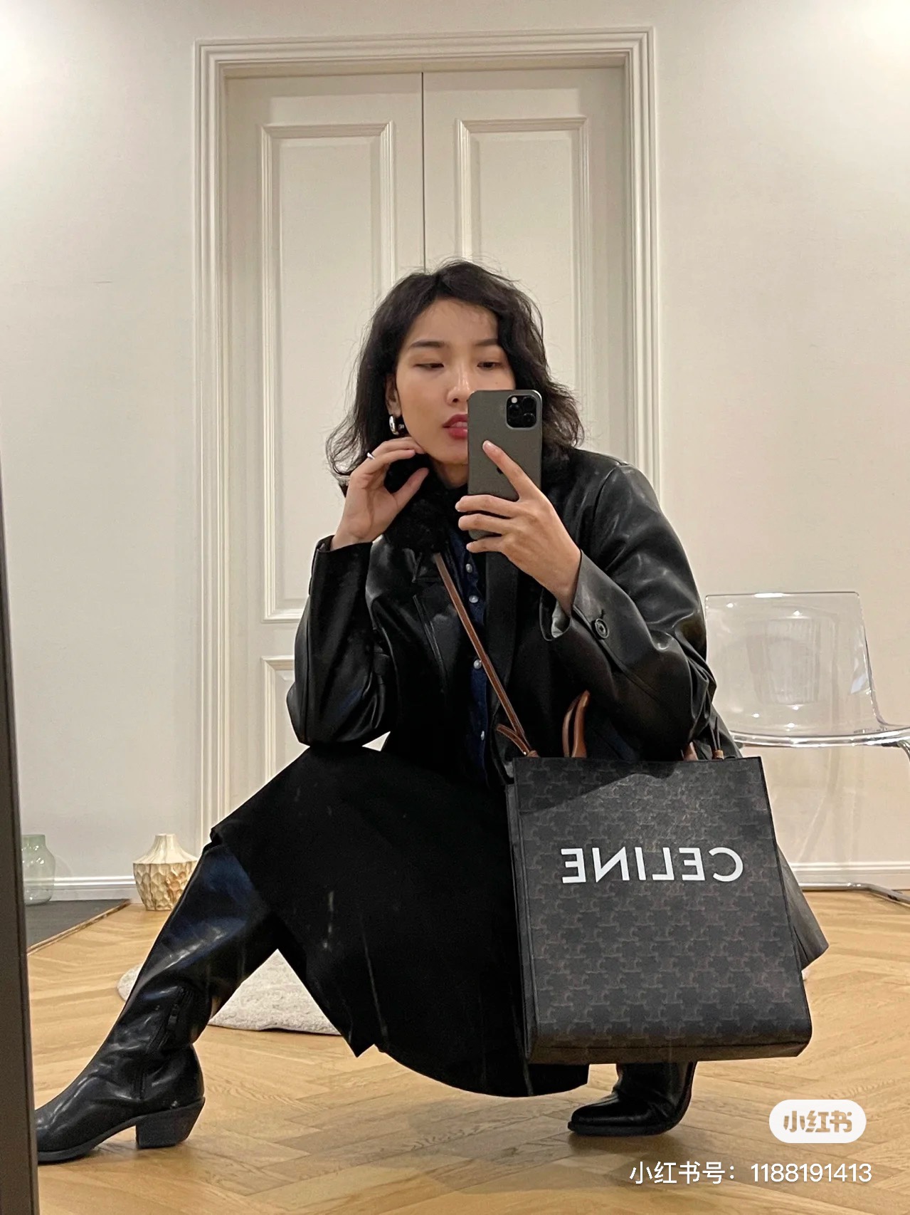 CELINE CABAS TRIOMPHE凯旋购物袋 191542