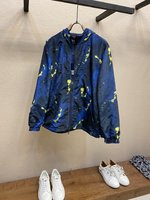 Louis Vuitton Clothing Coats & Jackets Windbreaker Black Yellow Spring Collection Hooded Top