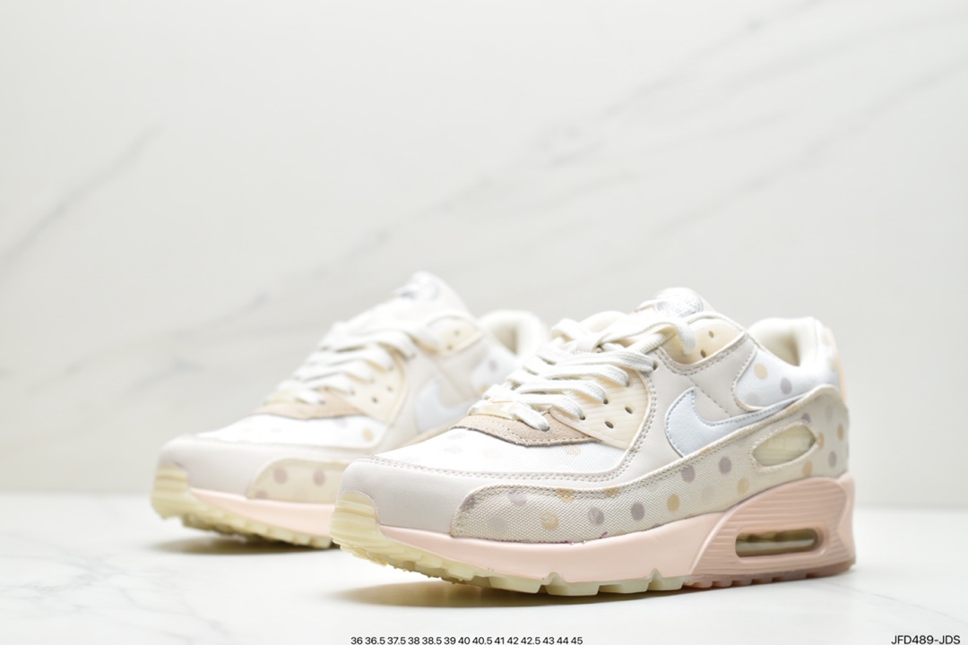 170 耐克Mens Shoes Nik/e Air Max 90 经典复古气垫百搭休闲运动慢跑鞋CZ3950-100
