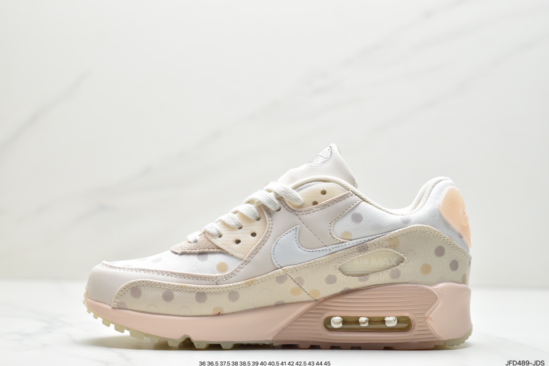 170 耐克Mens Shoes Nik/e Air Max 90 经典复古气垫百搭休闲运动慢跑鞋CZ3950-100
