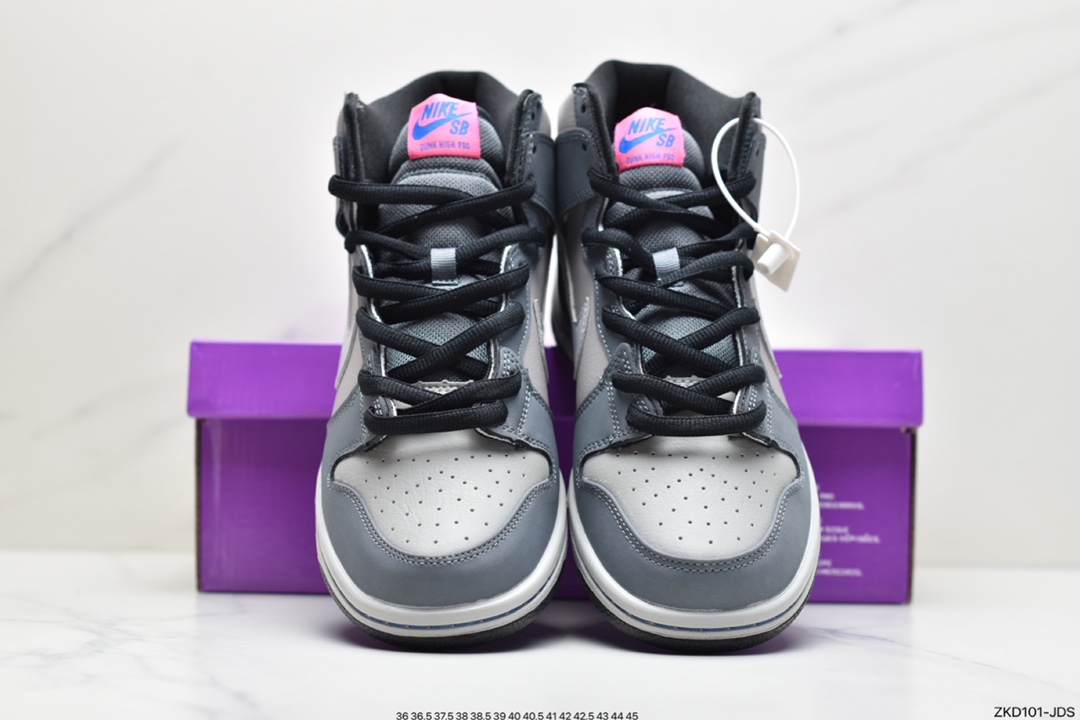 270 耐克 Nike Dunk SB High Pro 扣篮系列高帮经典百搭休闲运动板鞋DJ9800-001