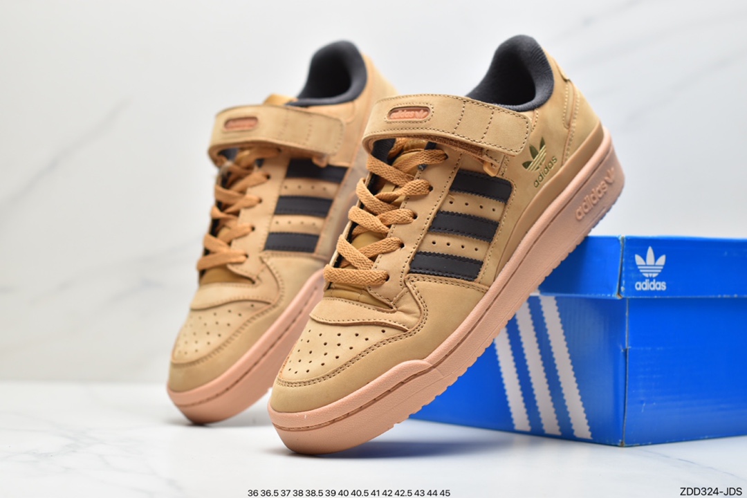 Adidas Clover Originals Forum 84 Low Roman Series Velcro GX3953