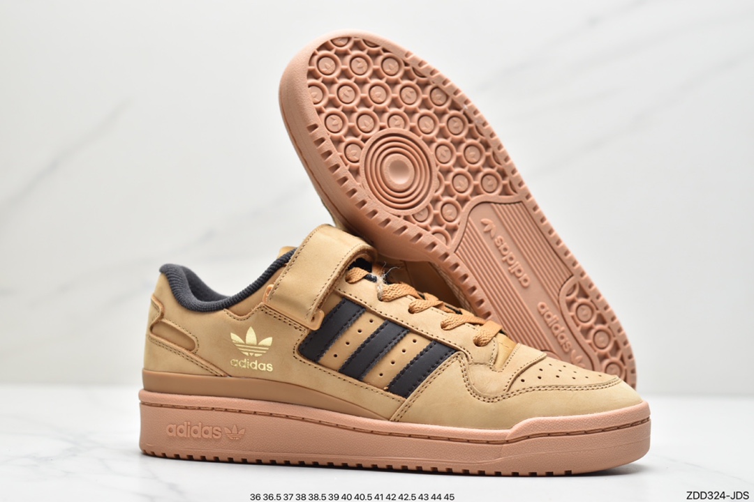 Adidas Clover Originals Forum 84 Low Roman Series Velcro GX3953