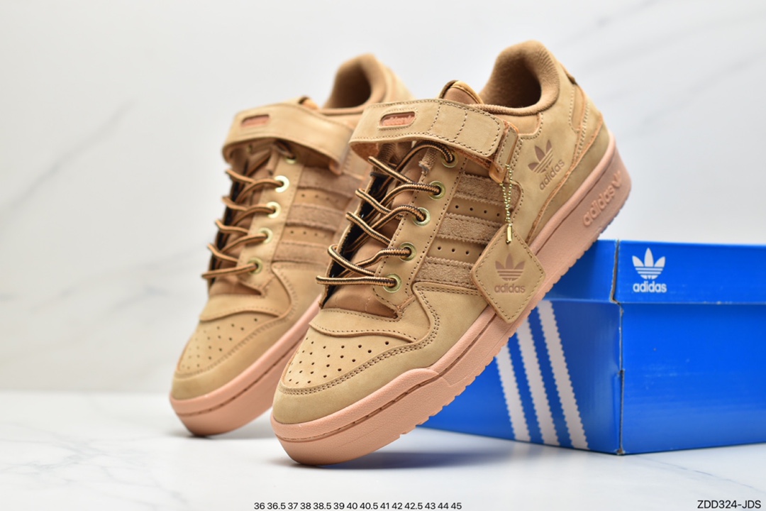 Adidas Clover Originals Forum 84 Low Roman Series Velcro GX3953