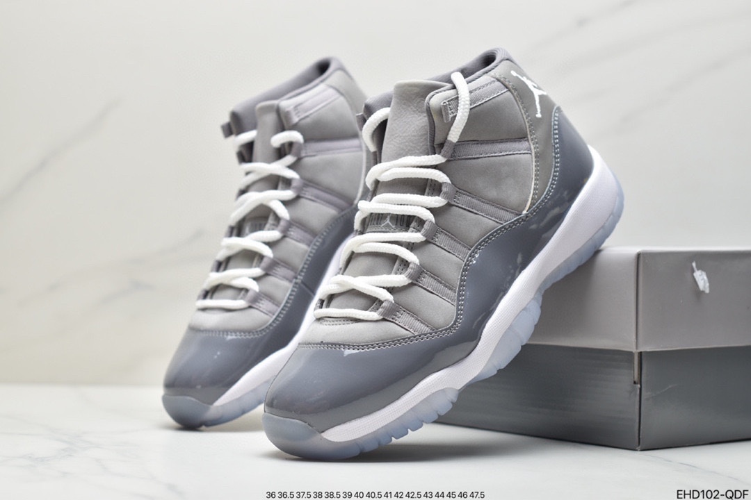 420 Air Jordan 11 Low”Cool Grey”耐克Air Jordan 11 High”Cool Grey”AJ11代迈克尔CT8012-005