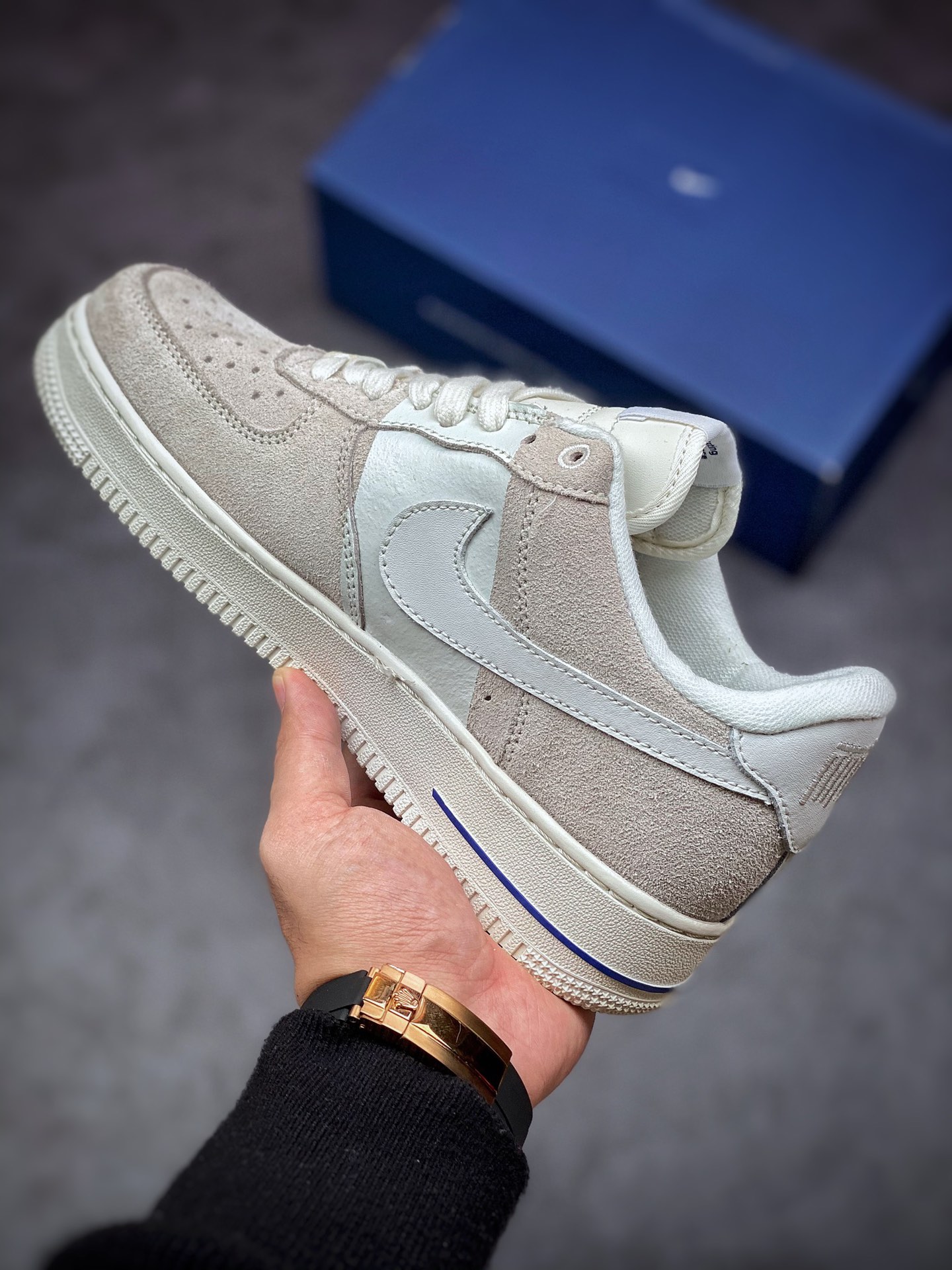 200 Air Force 1 Low 空军米灰40周年 原楦头原纸板 DM8871-111
