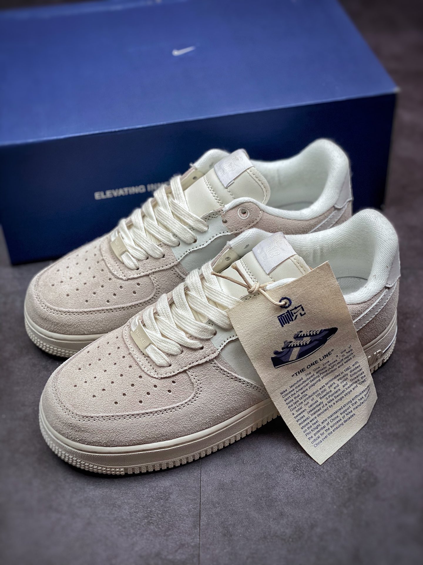 200 Air Force 1 Low 空军米灰40周年 原楦头原纸板 DM8871-111